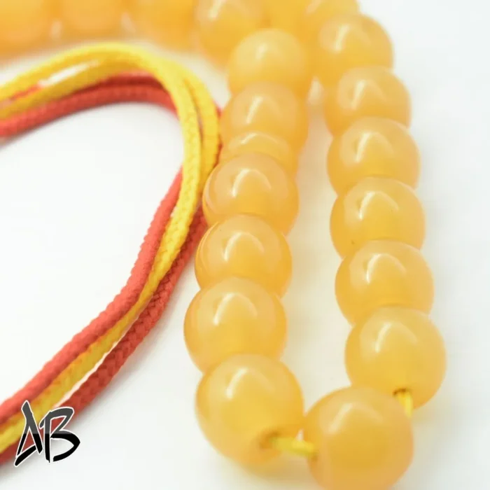 تسبیح سندلوس 33 دانه کد 1038 بودار تراش قیچی آقابزرگ - Image 5