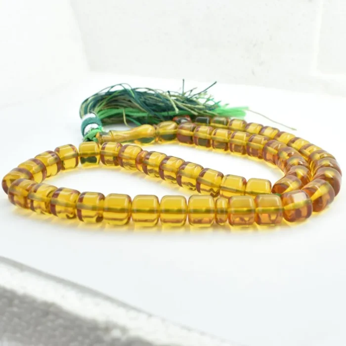 تسبیح سندلوس 33 دانه کد 1044 بودار تراش استوانه‌ای آقابزرگ - Image 5