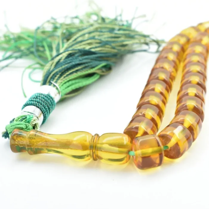 تسبیح سندلوس 33 دانه کد 1044 بودار تراش استوانه‌ای آقابزرگ - Image 6