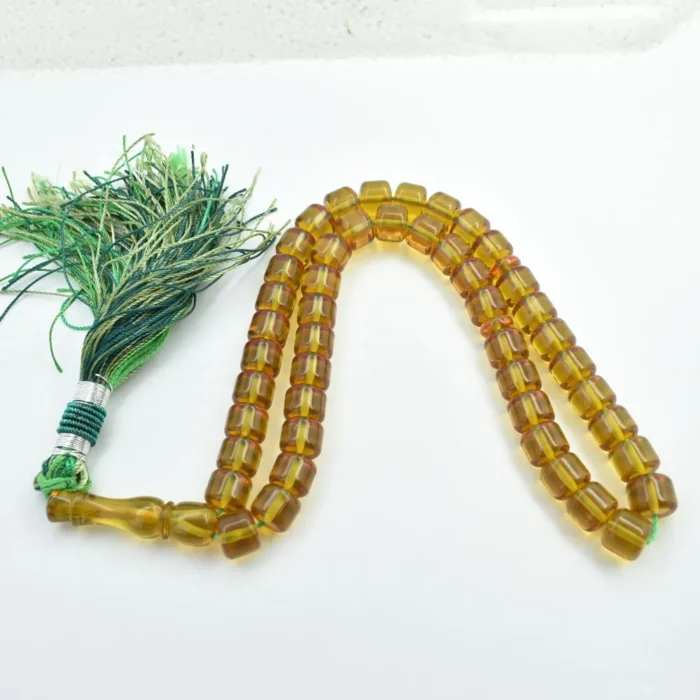 تسبیح سندلوس 33 دانه کد 1044 بودار تراش استوانه‌ای آقابزرگ - Image 7