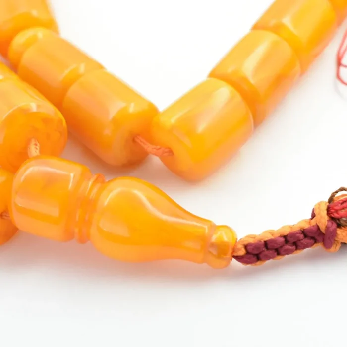 تسبیح سندلوس 33 دانه کد 1047 بودار کپسولی کشیده دانه درشت آقابزرگ - Image 6