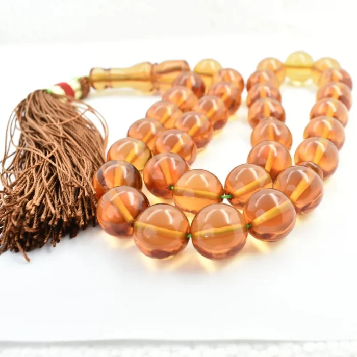 تسبیح سندلوس 33 دانه اصل کد 1051 بودار گرد بسیار خوشدست آقابزرگ - Image 5