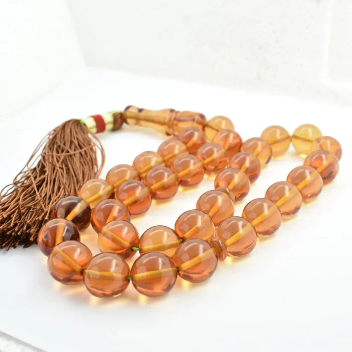 تسبیح سندلوس 33 دانه اصل کد 1051 بودار گرد بسیار خوشدست آقابزرگ - Image 6