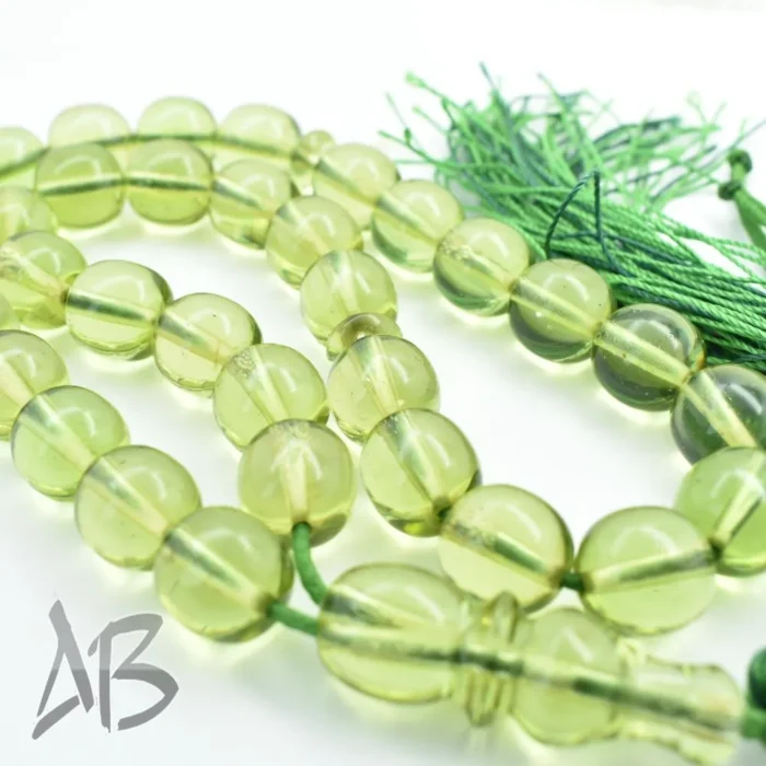 تسبیح سندلوس 33 دانه اصل کد 1054 بودار گرد خوشرنگ آقابزرگ - Image 3