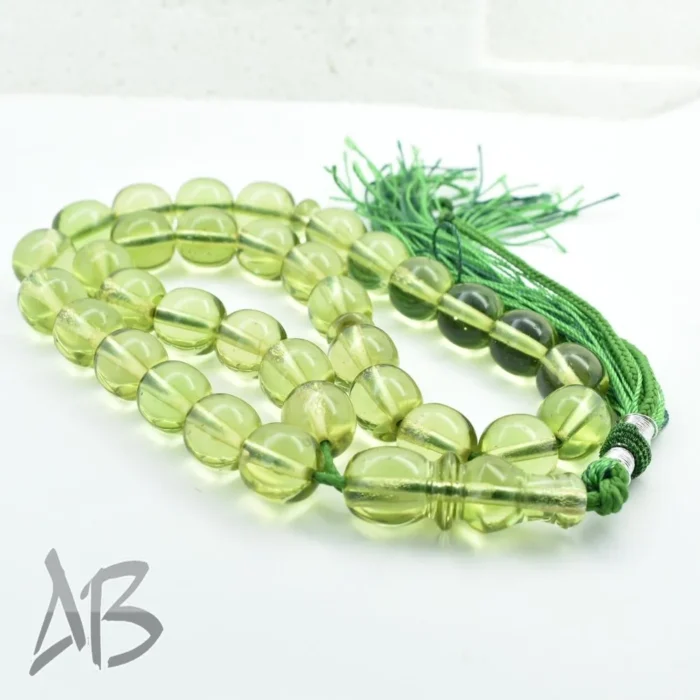 تسبیح سندلوس 33 دانه اصل کد 1054 بودار گرد خوشرنگ آقابزرگ - Image 6