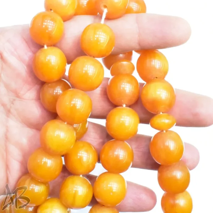 تسبیح سندلوس بودار 33 دانه اصل کد 1065 بودار گرد درشت آقابزرگ - Image 8