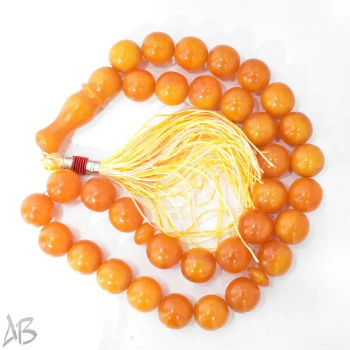 تسبیح سندلوس بودار 33 دانه اصل کد 1065 بودار گرد درشت آقابزرگ - Image 3