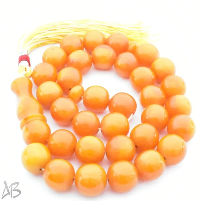 تسبیح سندلوس بودار 33 دانه اصل کد 1065 بودار گرد درشت آقابزرگ - Image 5