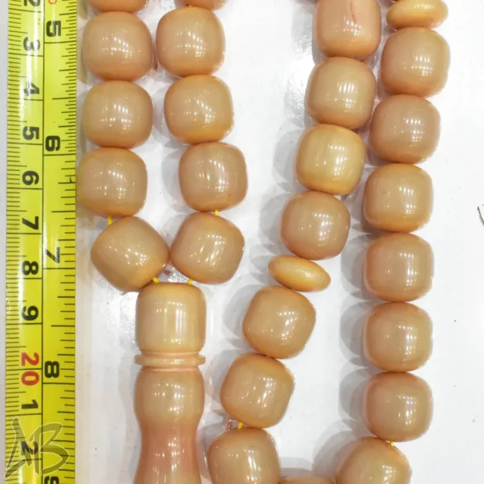 تسبیح سندلوس بودار 33 دانه اصل کد 1070 بودار استوانه ای درشت آقابزرگ - Image 4