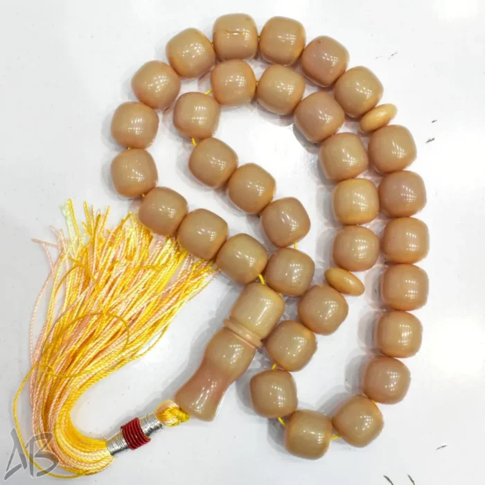 تسبیح سندلوس بودار 33 دانه اصل کد 1070 بودار استوانه ای درشت آقابزرگ - Image 6