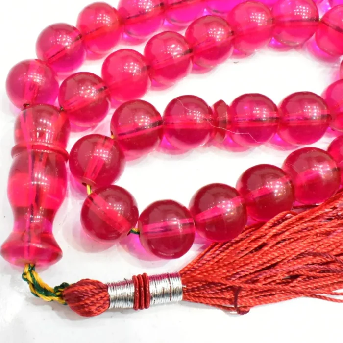 تسبیح سندلوس بودار 33 دانه اصل کد 1073 بودار آلمانی (تراش هنگ کنگ) گرد آقابزرگ - Image 4