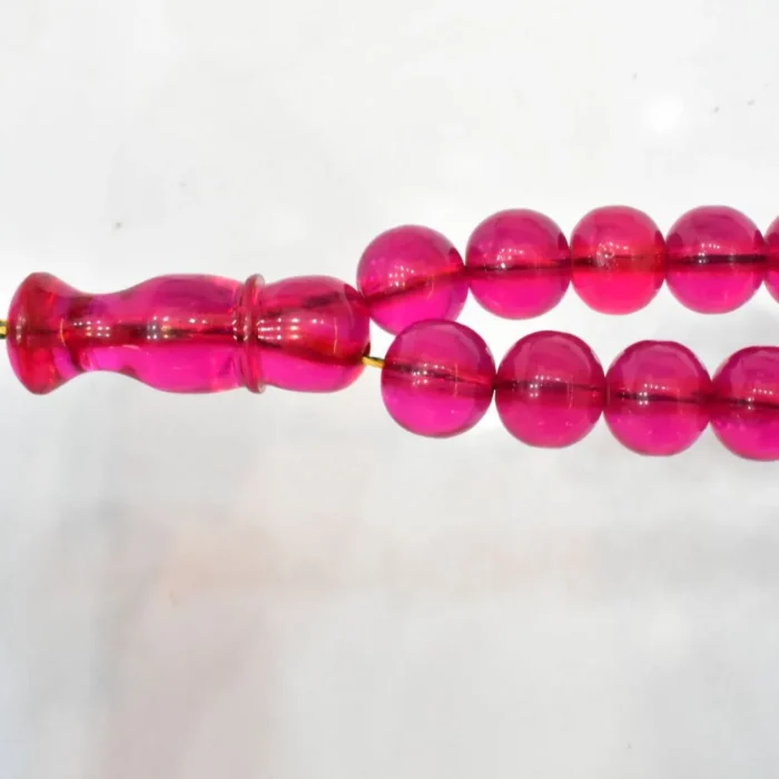 تسبیح سندلوس بودار 33 دانه اصل کد 1073 بودار آلمانی (تراش هنگ کنگ) گرد آقابزرگ - Image 8