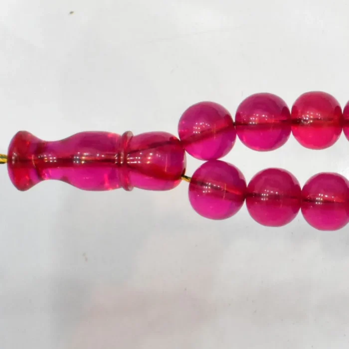 تسبیح سندلوس بودار 33 دانه اصل کد 1073 بودار آلمانی (تراش هنگ کنگ) گرد آقابزرگ - Image 9