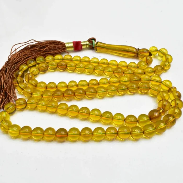 تسبیح سندلوس 100 دانه (101 دانه) کد 1077 بودار گرد آلمانی (تراش هنگ کنگ) نفیس و زیبا آقابزرگ - Image 6