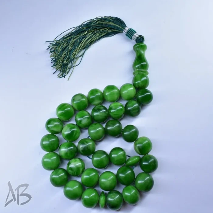 تسبیح سندلوس بودار 33 دانه اصل کد 1082 بودار گرد درشت آقابزرگ - Image 3