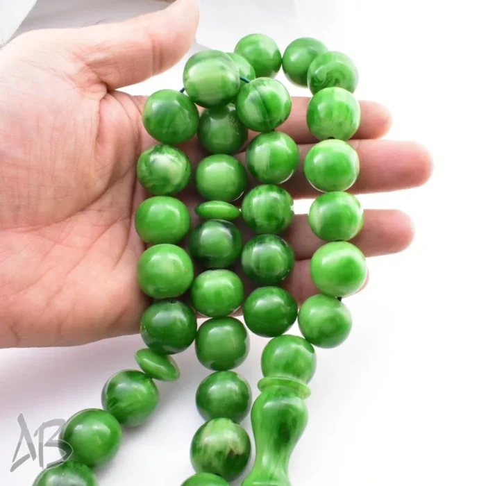 تسبیح سندلوس بودار 33 دانه اصل کد 1082 بودار گرد درشت آقابزرگ - Image 4
