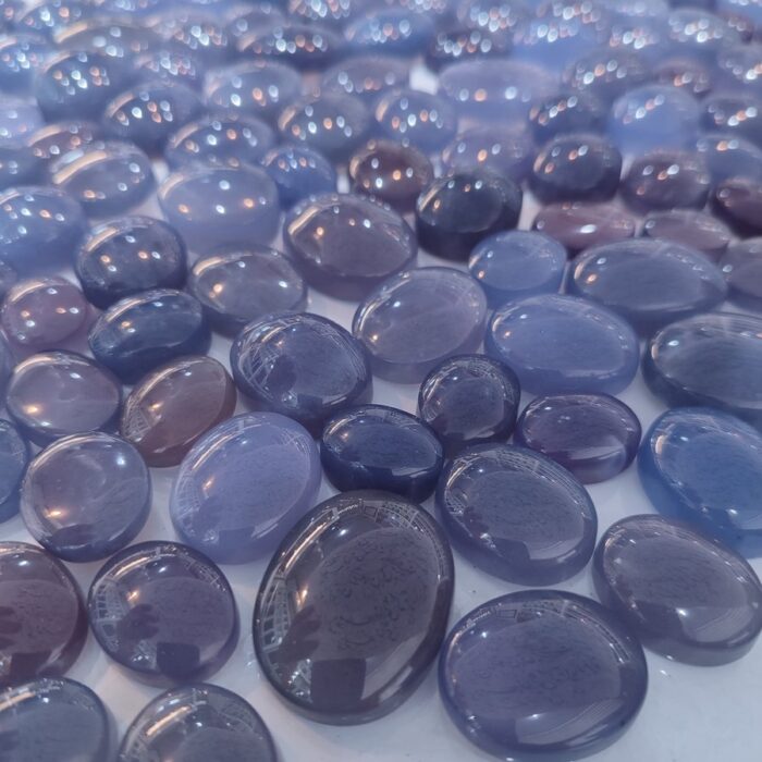 سنگ عقیق یمنی کبود Blue Yemen Agate کد Gem14 - Image 4