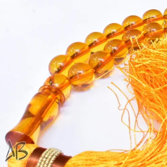 تسبیح سندلوس بودار 33 دانه اصل کد 1094 گرد بسیار خوشرنگ و خوش تراش آقابزرگ - Image 5