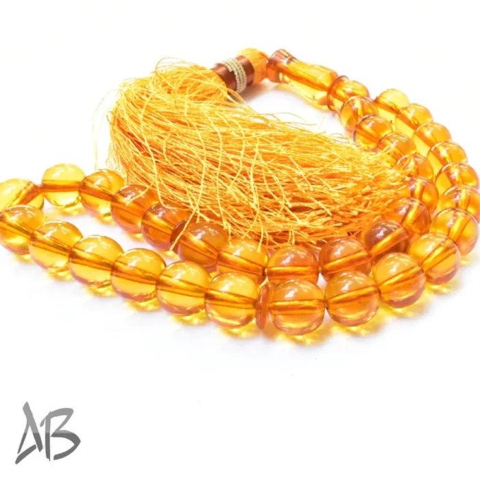 تسبیح سندلوس بودار 33 دانه اصل کد 1094 گرد بسیار خوشرنگ و خوش تراش آقابزرگ - Image 6