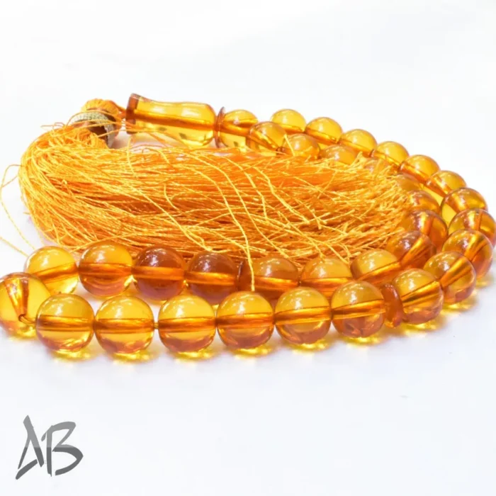 تسبیح سندلوس بودار 33 دانه اصل کد 1094 گرد بسیار خوشرنگ و خوش تراش آقابزرگ - Image 8