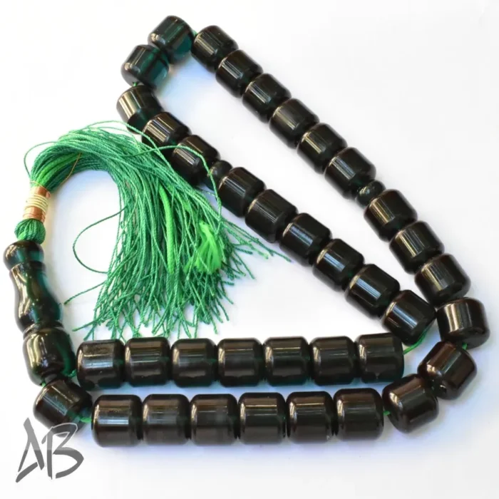 تسبیح سندلوس 33 دانه بودار کپسولی دوپوست درشت کد 1099 آقابزرگ - Image 5