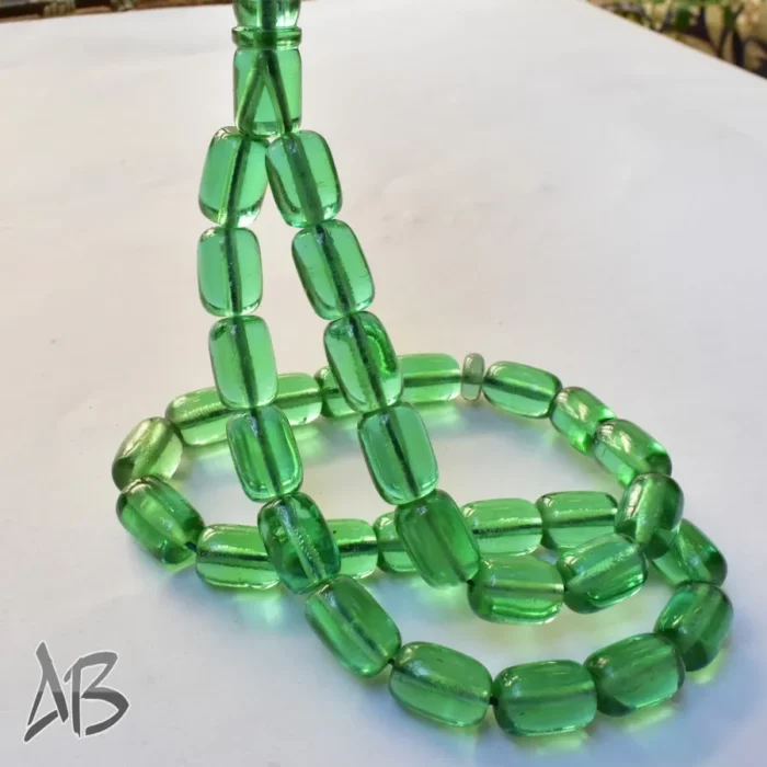 تسبیح سندلوس بودار 33 دانه اصل کد 1104 بودار کپسولی کشیده تراش طرح قدیم آقابزرگ - Image 4