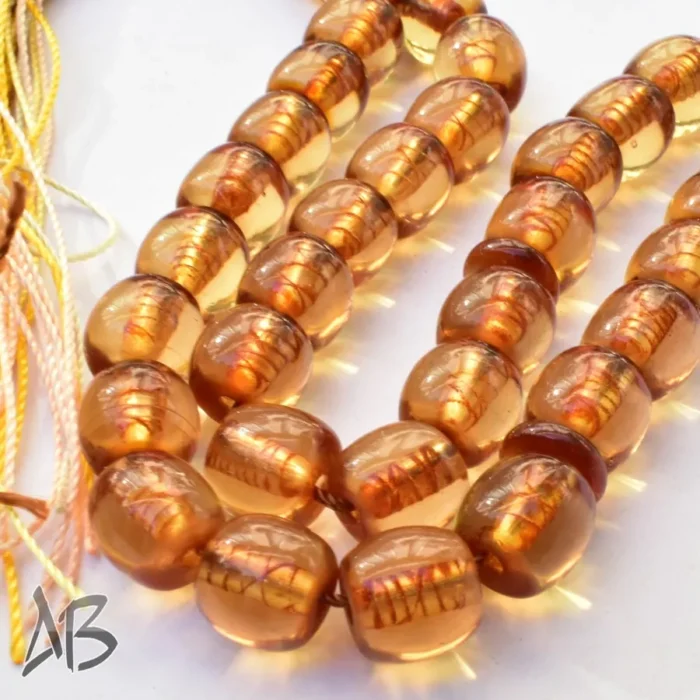 تسبیح سندلوس 33 دانه کد 1109 بودار تراش قیچی طرح قدیم آقابزرگ - Image 5