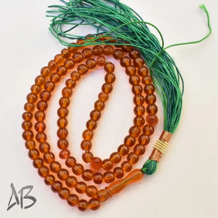 تسبیح سندلوس 100 دانه (101 دانه) کد 1115 بودار گرد ریز سندانی آقابزرگ - Image 5