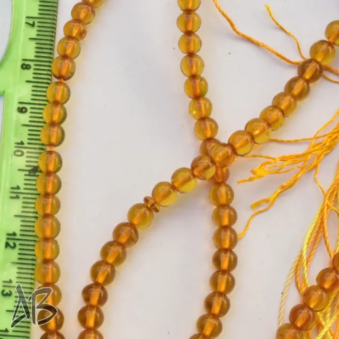 تسبیح سندلوس 100 دانه (101 دانه) کد 1117 بودار گرد ریز خوشرنگ آقابزرگ - Image 3