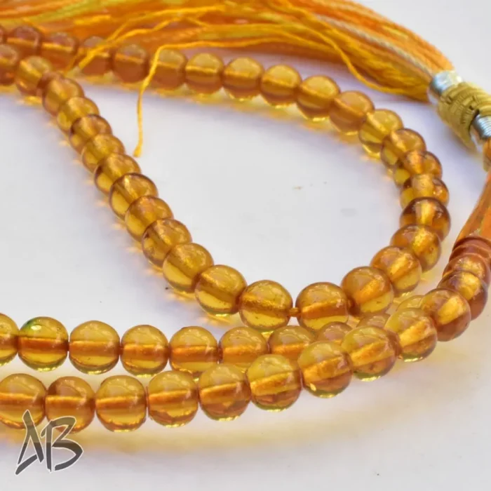 تسبیح سندلوس 100 دانه (101 دانه) کد 1117 بودار گرد ریز خوشرنگ آقابزرگ - Image 5