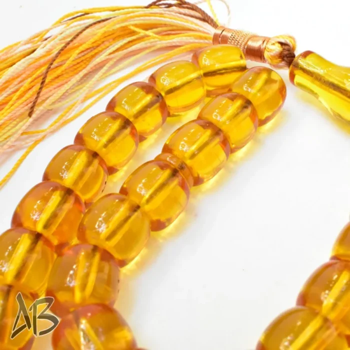 تسبیح سندلوس 33 دانه کد 1120 بودار تراش قیچی ظرح قدیم آقابزرگ - Image 5