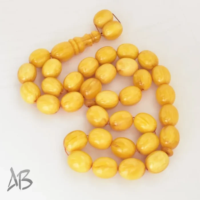 تسبیح سندلوس 33 دانه بیضی خوشدست