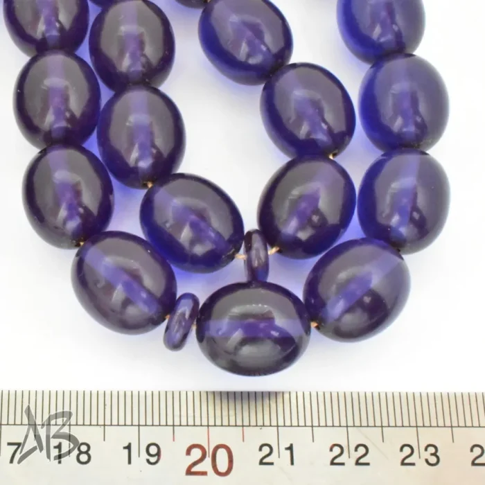 تسبیح سندلوس 33 دانه اصل کد 1125 بودار تراش بیضی زیبا آقابزرگ - Image 6