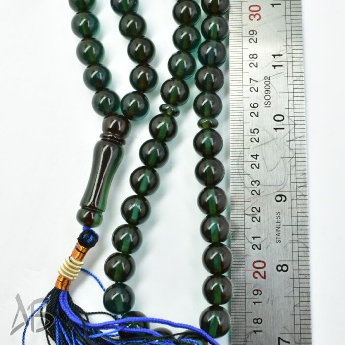 تسبیح سندلوس 51 دانه اصل بودار گرد خوشرنگ کد 1172 آقابزرگ - Image 3