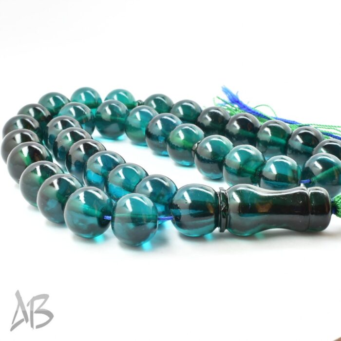 تسبیح سندلوس 33 دانه اصل بودار کد 1173 تراش شلغمی خوشدست آقابزرگ - Image 6