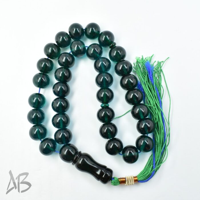 تسبیح سندلوس 33 دانه اصل بودار کد 1173 تراش شلغمی خوشدست آقابزرگ - Image 7