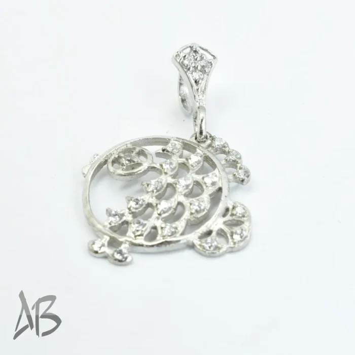 گردنبند مدالی نقره طرح ماهی بسیار سبک کد Med107 - Image 4