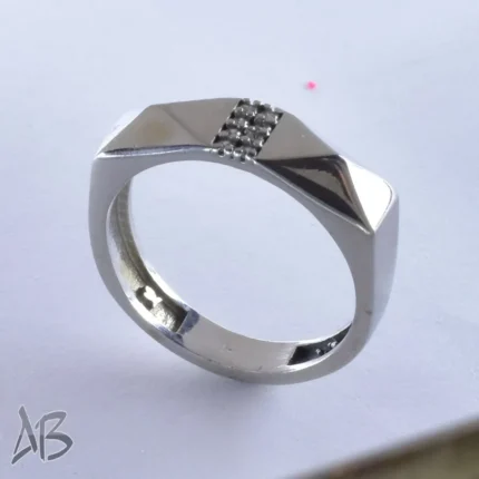 حلقه نقره با طراحی جدید