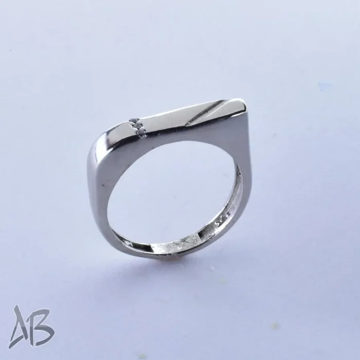 حلقه نقره جدید، سبک و شیک کد Set13 تک آقابزرگ - Image 7