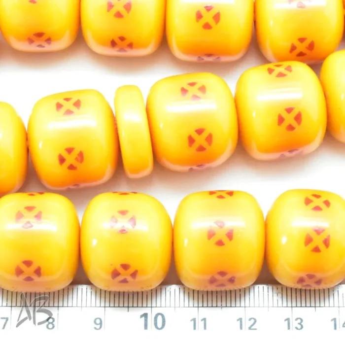 تسبیح سندلوس بودار 33 دانه اصل داغ‌دار کد 1188 کپسولی درشت و سنگین - Image 4