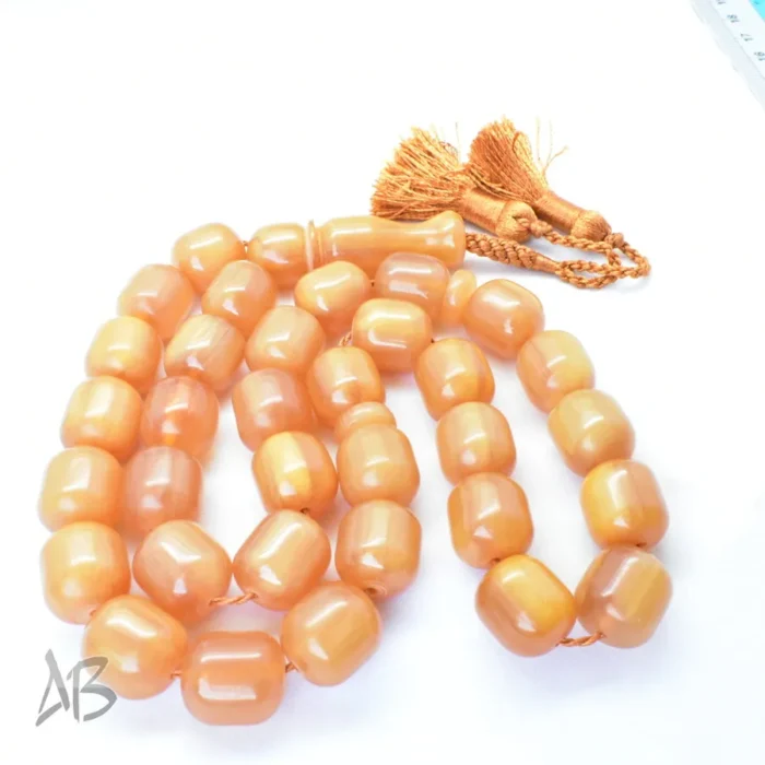 تسبیح سندلوس بودار 33 دانه اصل کد 1189 استوانه‌ای خوشدست آقابزرگ - Image 5