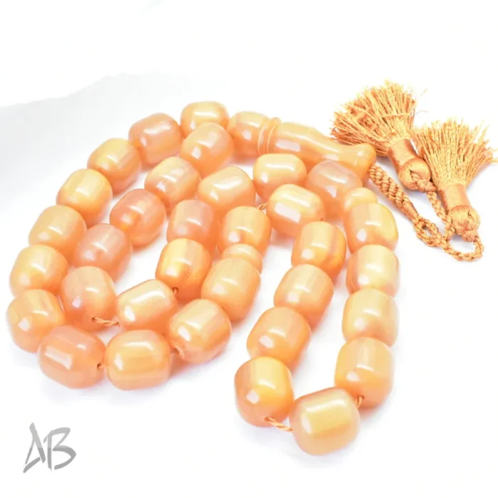 تسبیح سندلوس بودار 33 دانه اصل کد 1189 استوانه‌ای خوشدست آقابزرگ - Image 7