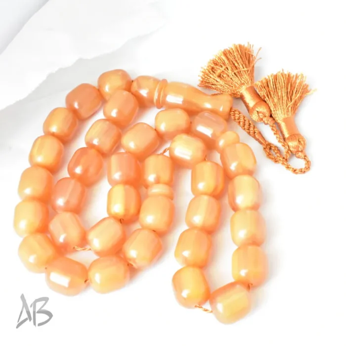 تسبیح سندلوس بودار 33 دانه اصل کد 1189 استوانه‌ای خوشدست آقابزرگ - Image 8