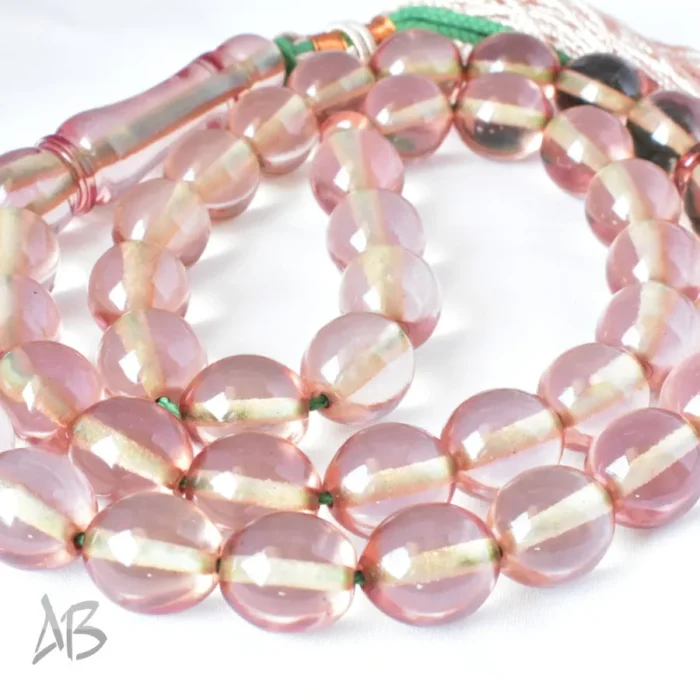 تسبیح سندلوس اصل بودار 43 دانه تراش تخم کفتری خوشدست کد 1194 - Image 7