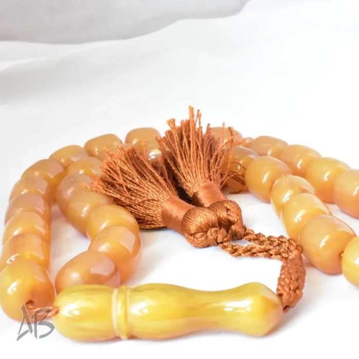 تسبیح سندلوس بودار 33 دانه اصل کد 1197 استوانه‌ای لبه گرد آقابزرگ - Image 8