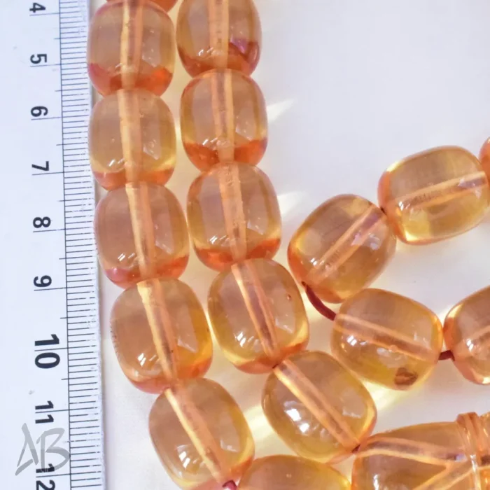 تسبیح سندلوس بودار 33 دانه اصل کد 1210 استوانه‌ای خوش‌تراش سایز 14 در 15 آقابزرگ - Image 3