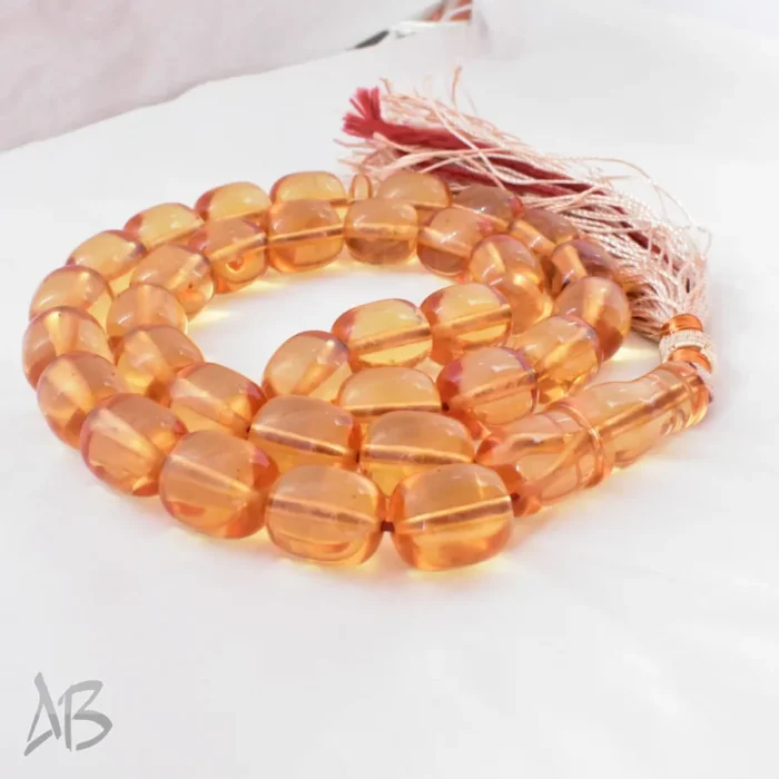 تسبیح سندلوس بودار 33 دانه اصل کد 1210 استوانه‌ای خوش‌تراش سایز 14 در 15 آقابزرگ - Image 6