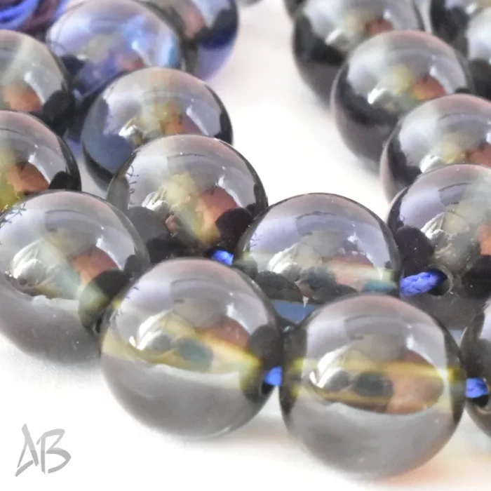 تسبیح سندلوس 33 دانه بودار آلمانی تراش هنگ کنگ سایز 14 کد 1214 آقابزرگ - Image 5