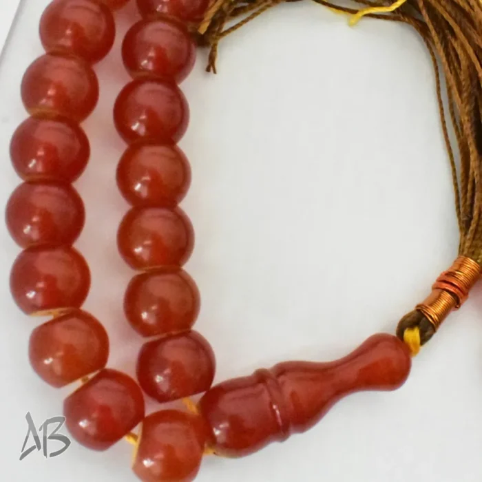 تسبیح سندلوس 51 دانه کد 1218 بودار تراش قیچی 9 در11 آقابزرگ - Image 5