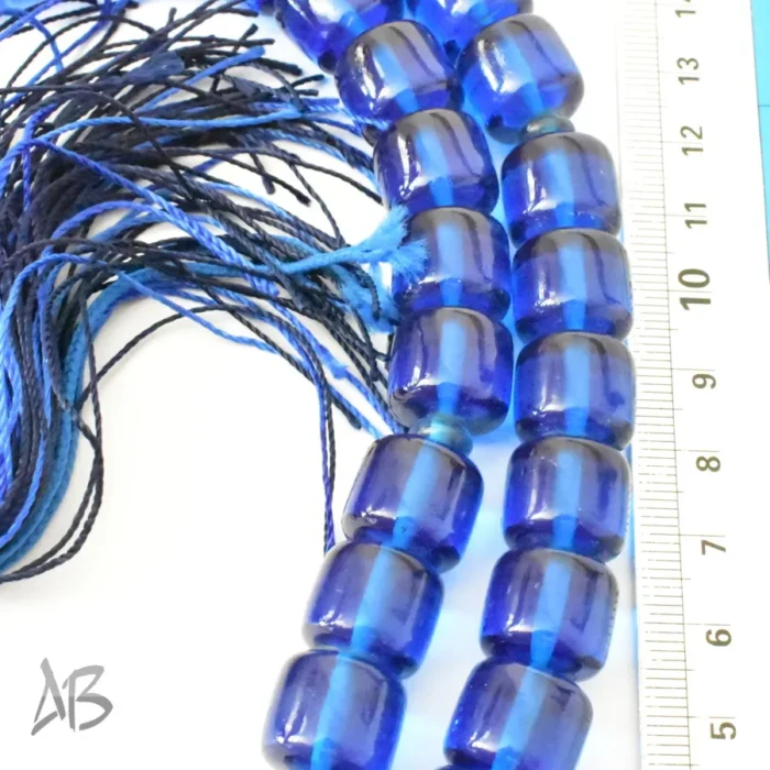 تسبیح سندلوس بودار 35 دانه اصل کد 1219 استوانه‌ای بسیار خوشرنگ سایز 12 در 14 آقابزرگ - Image 5